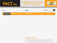 Tablet Screenshot of pactinc.org